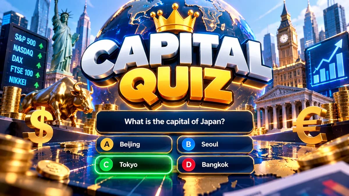 Capital Quiz game cover
