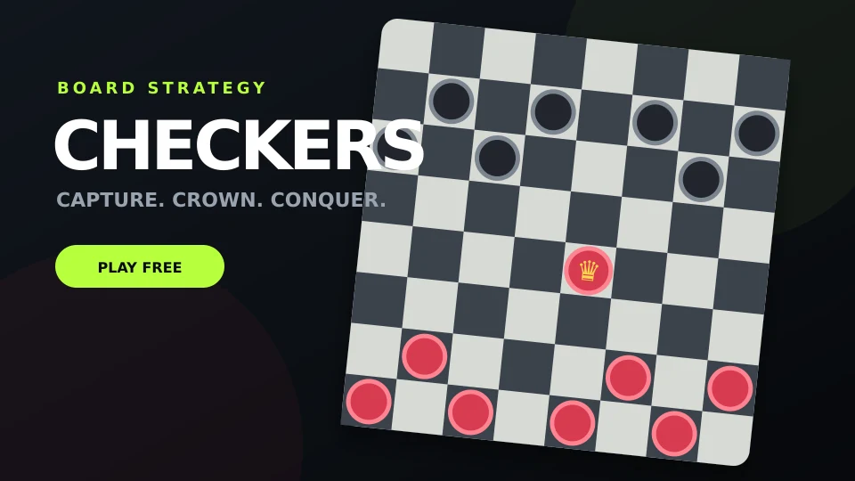 Checkers Online game cover