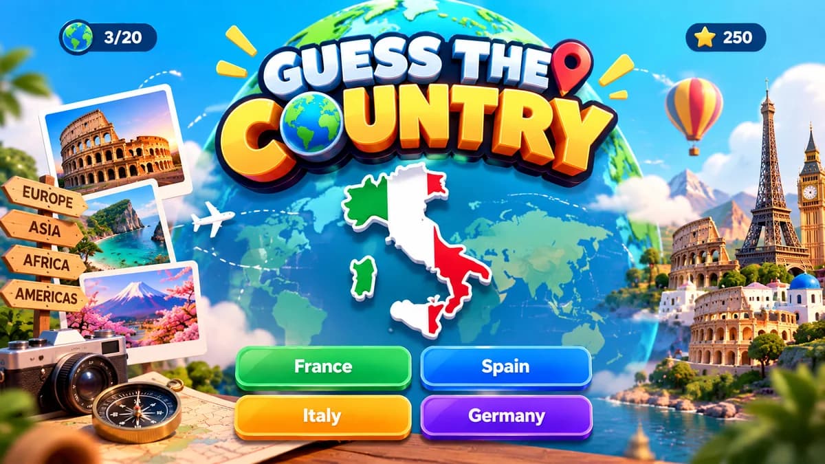 Guess the Country game cover